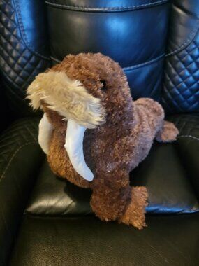 Sea World Realistic Walrus Plush Super Soft Stuffed Animal 14 inch Plush